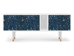 Clearance Mueble de TV - 170х69х48 cm - T1 - Starfall, Branco Bege
