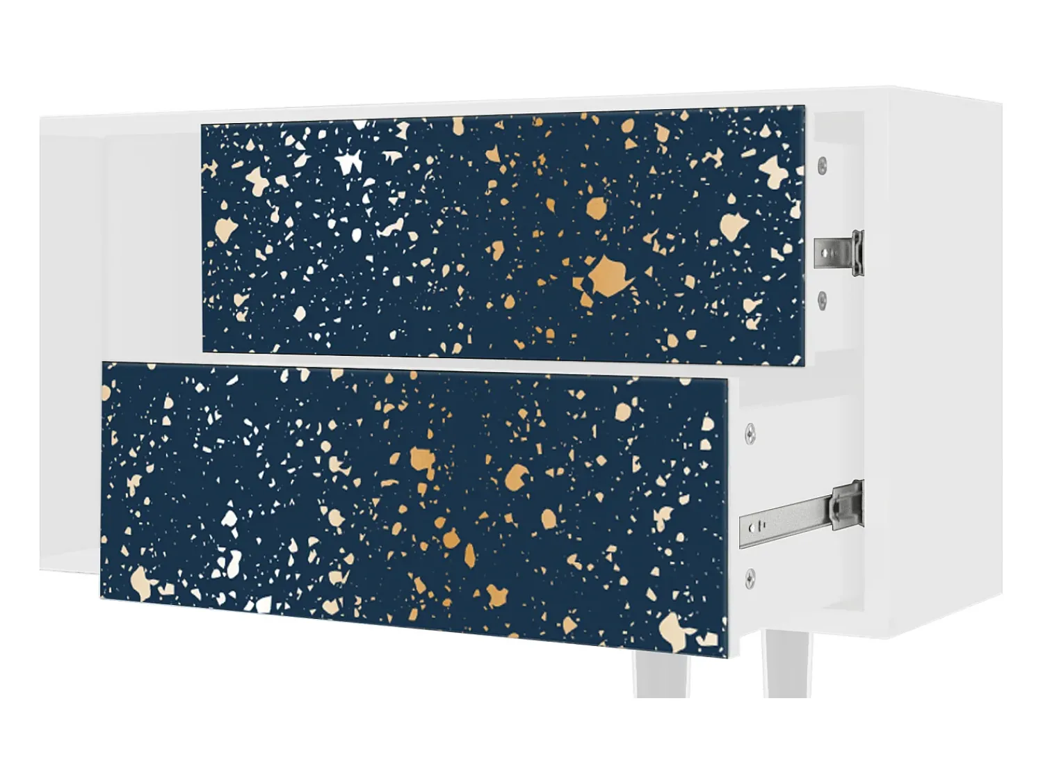 Clearance Mueble de TV - 170х69х48 cm - T1 - Starfall, Branco Bege
