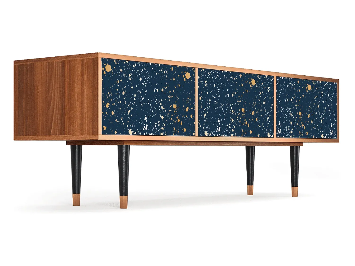 Best Mueble de TV - 170х59х48 cm - T4 - Starfall, Nogueira Castanho