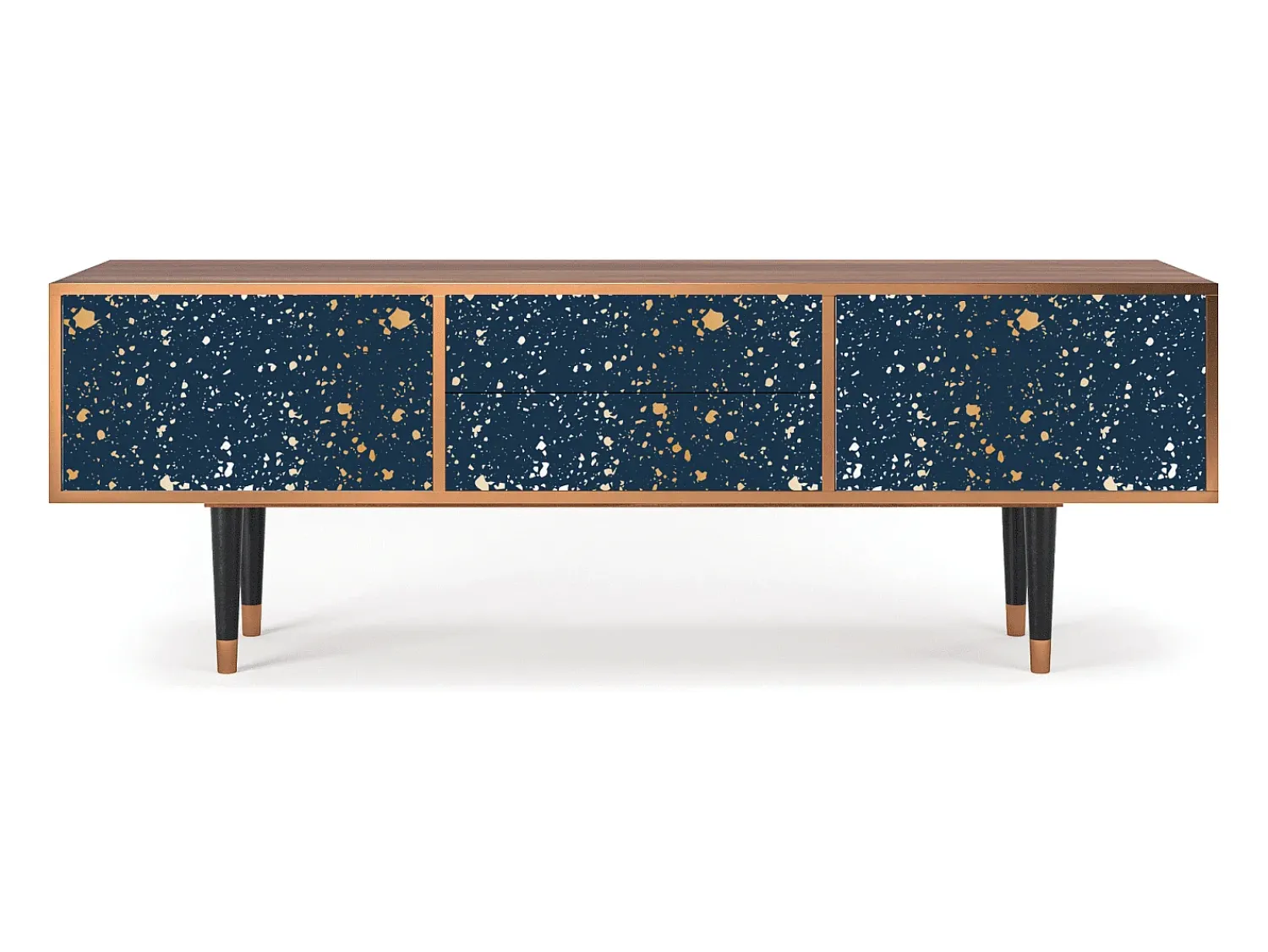 Best Mueble de TV - 170х59х48 cm - T4 - Starfall, Nogueira Castanho