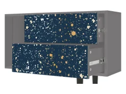 Mueble de TV - 170х69х48 cm - T1 - Starfall, Cinza^ Móvel De Tv