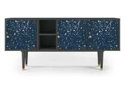 Discount Mueble de TV - 150х69х41 cm - T5 - Starfall, Antracite Cinza antracite