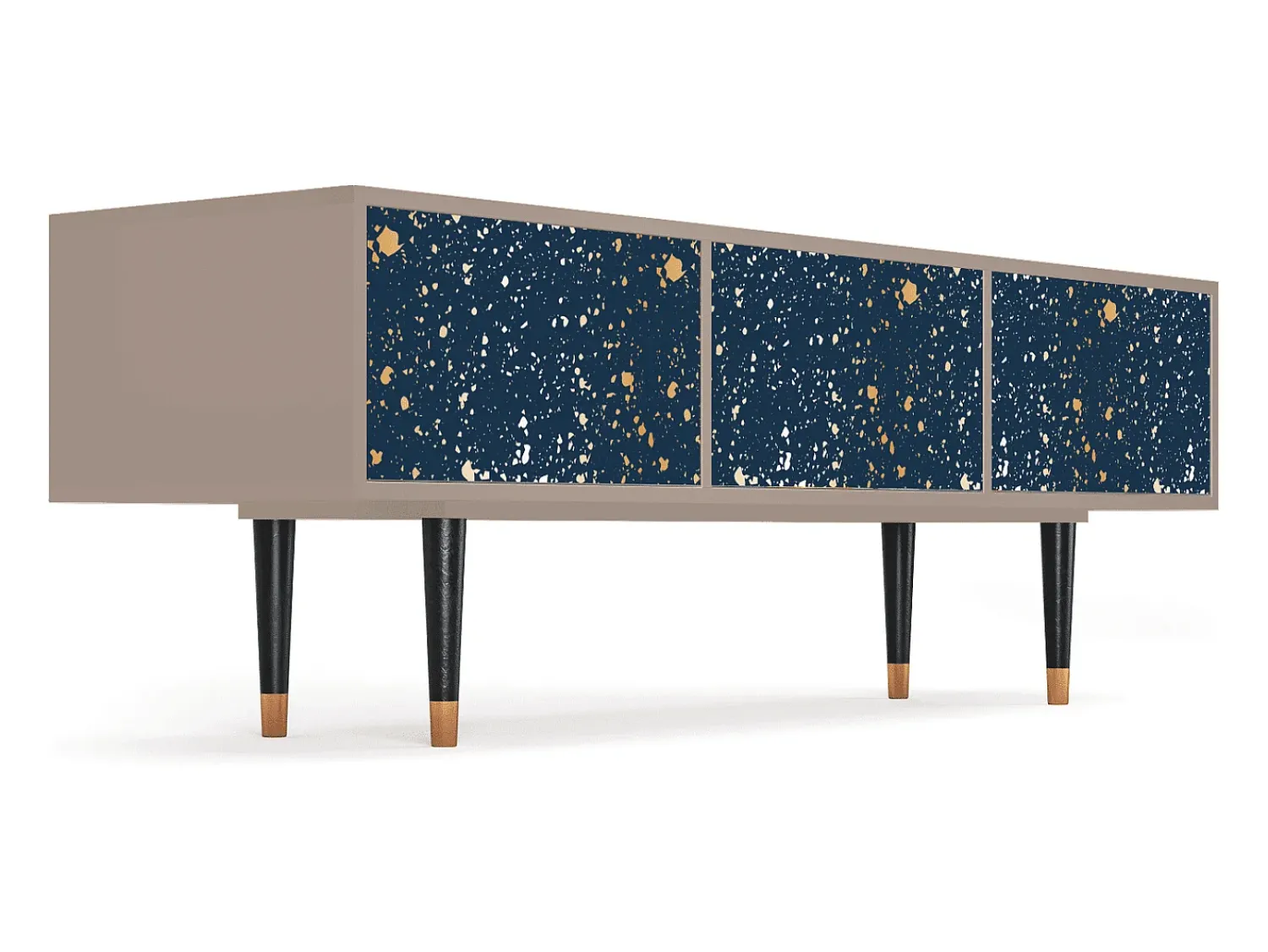 Móvel De Tv* Mueble de TV - 170х59х48 cm - T4 - Starfall, Latte Bege