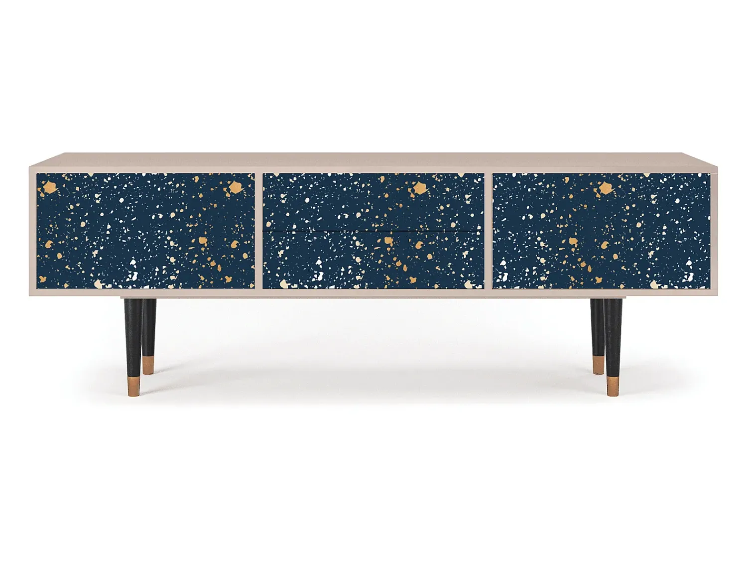 Móvel De Tv* Mueble de TV - 170х59х48 cm - T4 - Starfall, Latte Bege