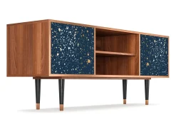 Discount Mueble de TV - 170х69х48 cm - T2 - Starfall, Nogueira Castanho