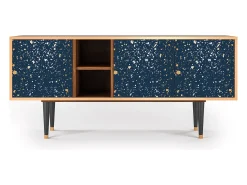 Móvel De Tv* Mueble de TV - 150х69х41 cm - T5 - Starfall, Nogueira Castanho