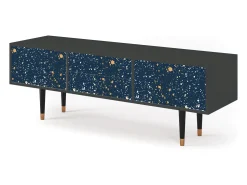 Mueble de TV - 170х59х48 cm - T4 - Starfall, Antracite^ Móvel De Tv