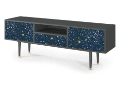 Mueble de TV - 170х59х41 cm - T6 - Starfall, Antracite^ Móvel De Tv