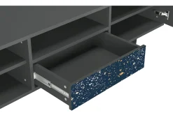 Mueble de TV - 170х59х41 cm - T6 - Starfall, Antracite^ Móvel De Tv