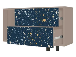 Mueble de TV - 170х69х48 cm - T1 - Starfall, Latte Bege