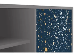 Mueble de TV - 170х69х48 cm - T2 - Starfall, Cinza^ Móvel De Tv