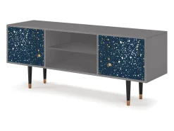 Mueble de TV - 170х69х48 cm - T2 - Starfall, Cinza^ Móvel De Tv