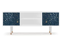 Móvel De Tv* Mueble de TV - 170х69х48 cm - T2 - Starfall, Branco Bege