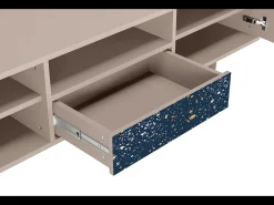Mueble de TV - 170х59х41 cm - T6 - Starfall, Latte^ Móvel De Tv