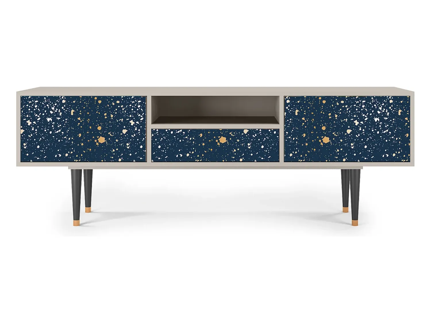 Mueble de TV - 170х59х41 cm - T6 - Starfall, Areia^ Móvel De Tv
