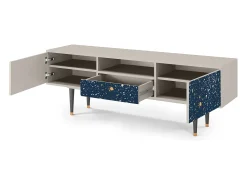 Mueble de TV - 170х59х41 cm - T6 - Starfall, Areia^ Móvel De Tv
