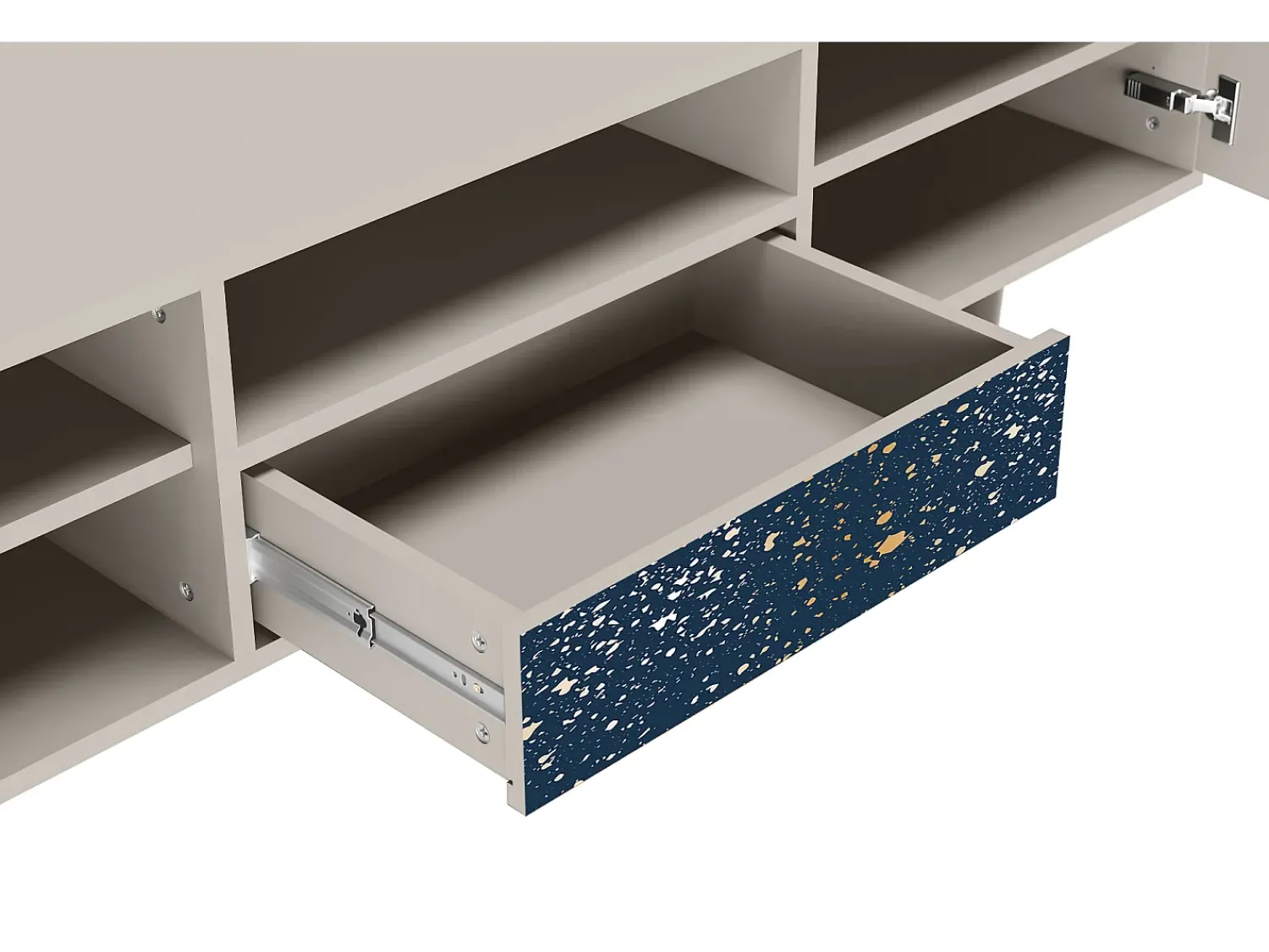 Mueble de TV - 170х59х41 cm - T6 - Starfall, Areia^ Móvel De Tv