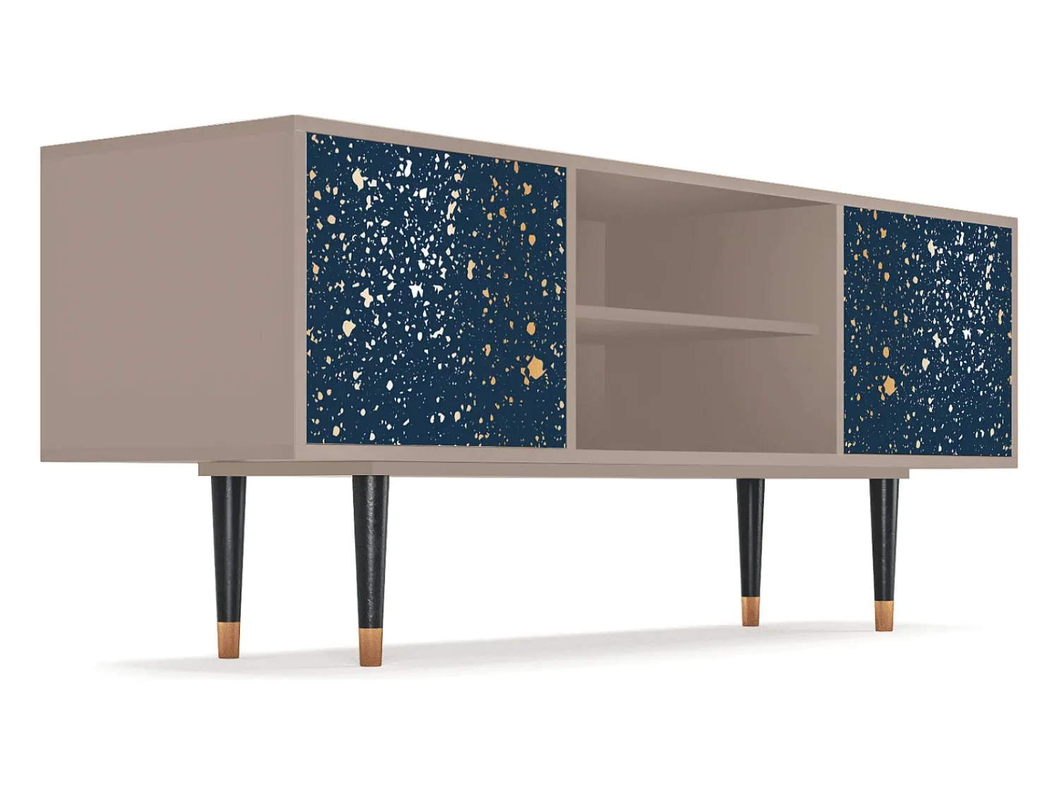 Móvel De Tv* Mueble de TV - 170х69х48 cm - T2 - Starfall, Latte Bege