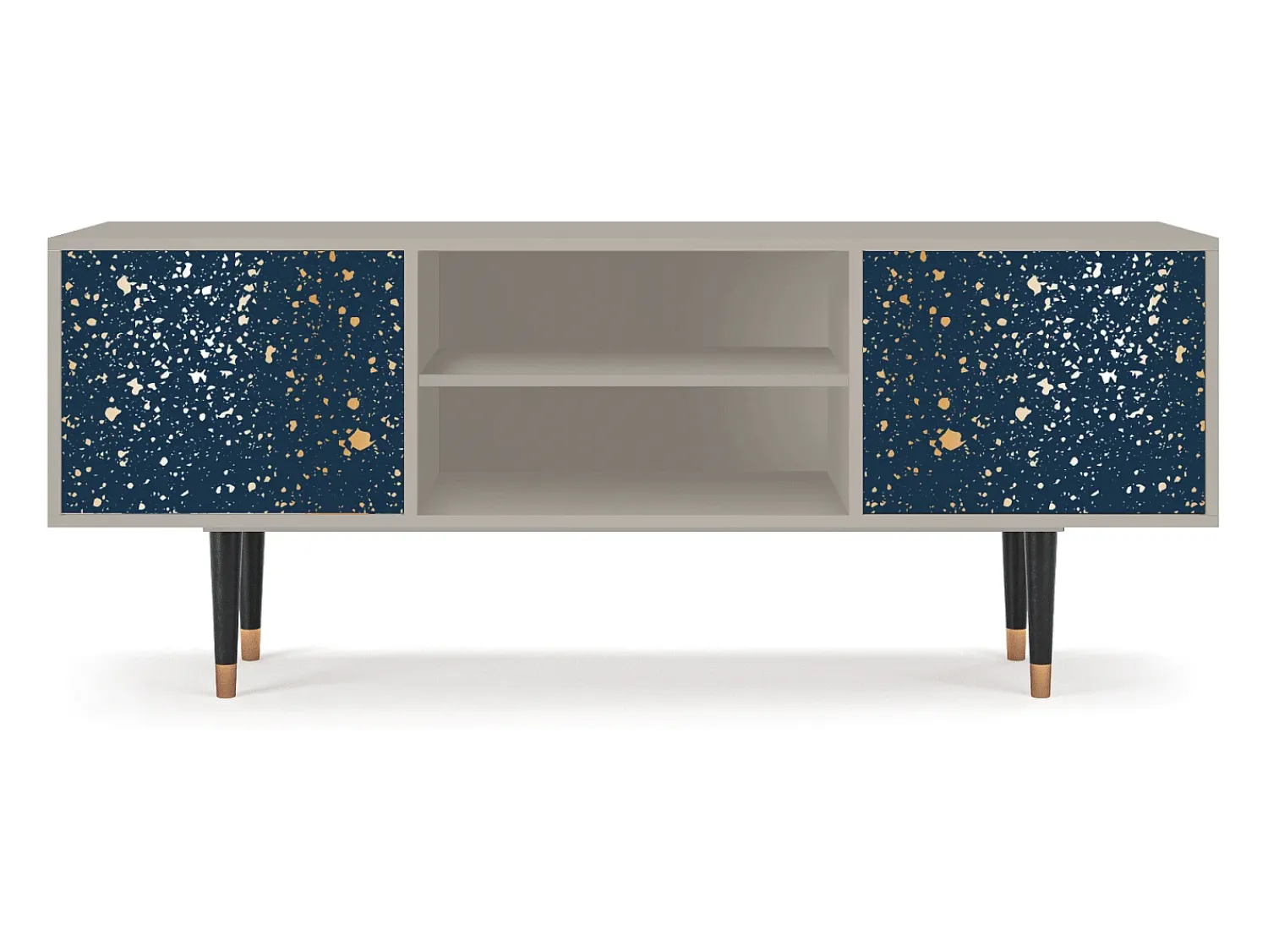Móvel De Tv| Mueble de TV - 170х69х48 cm - T2 - Starfall, Areia Bege