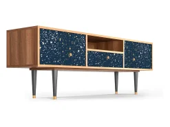Mueble de TV - 170х59х41 cm - T6 - Starfall, Nogueira^ Móvel De Tv