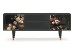 Mueble de TV - 170х69х48 cm - T2 - Still Life with Flowers, Antracite^ Móvel De Tv