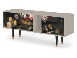 Best Mueble de TV - 170х69х48 cm - T1 - Still Life with Flowers, Areia Bege
