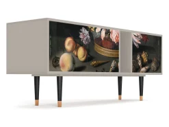 Best Mueble de TV - 170х69х48 cm - T1 - Still Life with Flowers, Areia Bege