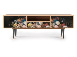 Mueble de TV - 170х59х41 cm - T6 - Still Life with Flowers, Nogueira^ Móvel De Tv