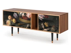 Sale Mueble de TV - 170х69х48 cm - T1 - Still Life with Flowers, Nogueira Castanho