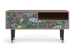 Best Mueble de TV - 115х59х48 cm - T3 - Summer Berries, Latte Bege