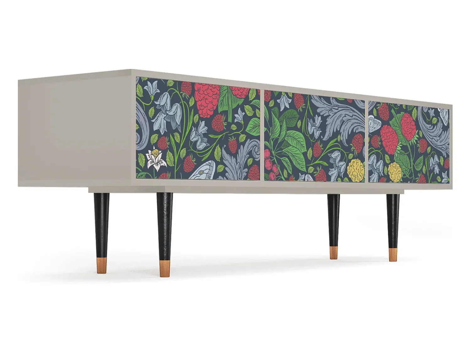 Discount Mueble de TV - 170х59х48 cm - T4 - Summer Berries, Areia Bege