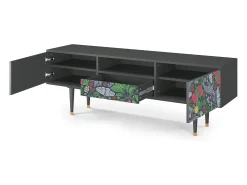 Clearance Mueble de TV - 170х59х41 cm - T6 - Summer Berries, Antracite Cinza antracite