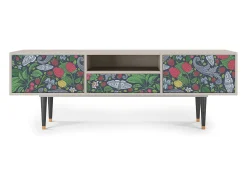 Móvel De Tv| Mueble de TV - 170х59х41 cm - T6 - Summer Berries, Areia Bege