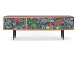 Móvel De Tv| Mueble de TV - 170х59х48 cm - T4 - Summer Berries, Nogueira Castanho