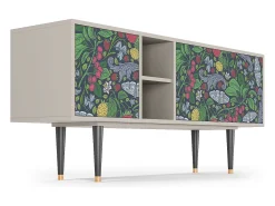 Mueble de TV - 150х69х41 cm - T5 - Summer Berries, Areia^ Móvel De Tv