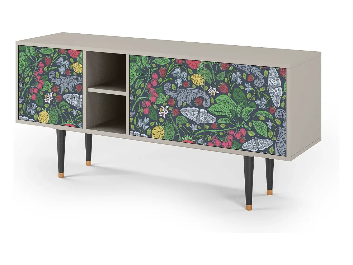 Mueble de TV - 150х69х41 cm - T5 - Summer Berries, Areia^ Móvel De Tv