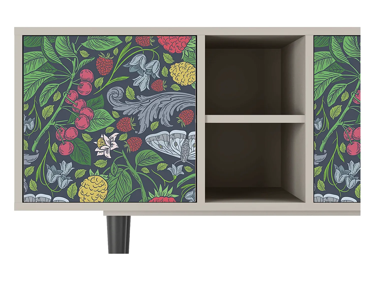 Mueble de TV - 150х69х41 cm - T5 - Summer Berries, Areia^ Móvel De Tv