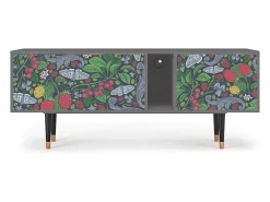 Mueble de TV - 170х69х48 cm - T1 - Summer Berries, Cinza^ Móvel De Tv