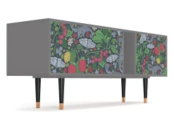 Mueble de TV - 170х69х48 cm - T1 - Summer Berries, Cinza^ Móvel De Tv