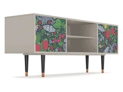 Móvel De Tv| Mueble de TV - 170х69х48 cm - T2 - Summer Berries, Areia Bege