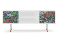 Hot Mueble de TV - 170х69х48 cm - T2 - Summer Berries, Branco Bege