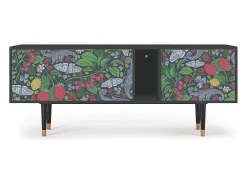 Mueble de TV - 170х69х48 cm - T1 - Summer Berries, Antracite^ Móvel De Tv