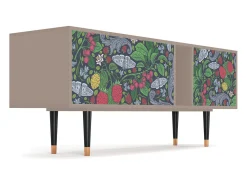 Móvel De Tv* Mueble de TV - 170х69х48 cm - T1 - Summer Berries, Latte Bege