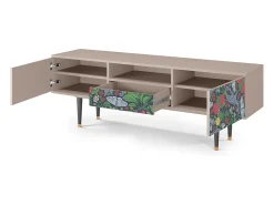 Discount Mueble de TV - 170х59х41 cm - T6 - Summer Berries, Latte Bege