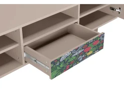 Discount Mueble de TV - 170х59х41 cm - T6 - Summer Berries, Latte Bege