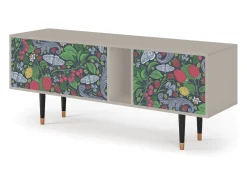 Móvel De Tv* Mueble de TV - 170х69х48 cm - T1 - Summer Berries, Areia Bege
