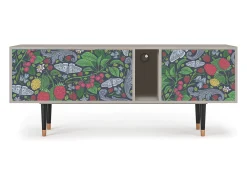Móvel De Tv* Mueble de TV - 170х69х48 cm - T1 - Summer Berries, Areia Bege