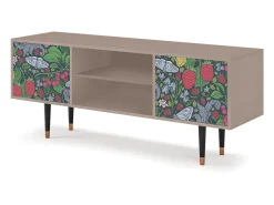 Sale Mueble de TV - 170х69х48 cm - T2 - Summer Berries, Latte Bege