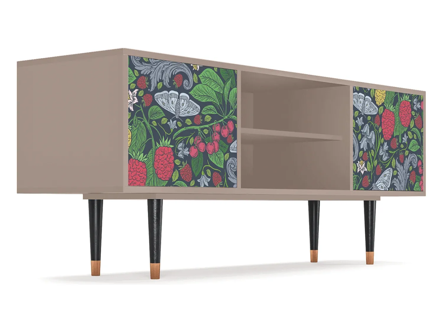 Sale Mueble de TV - 170х69х48 cm - T2 - Summer Berries, Latte Bege