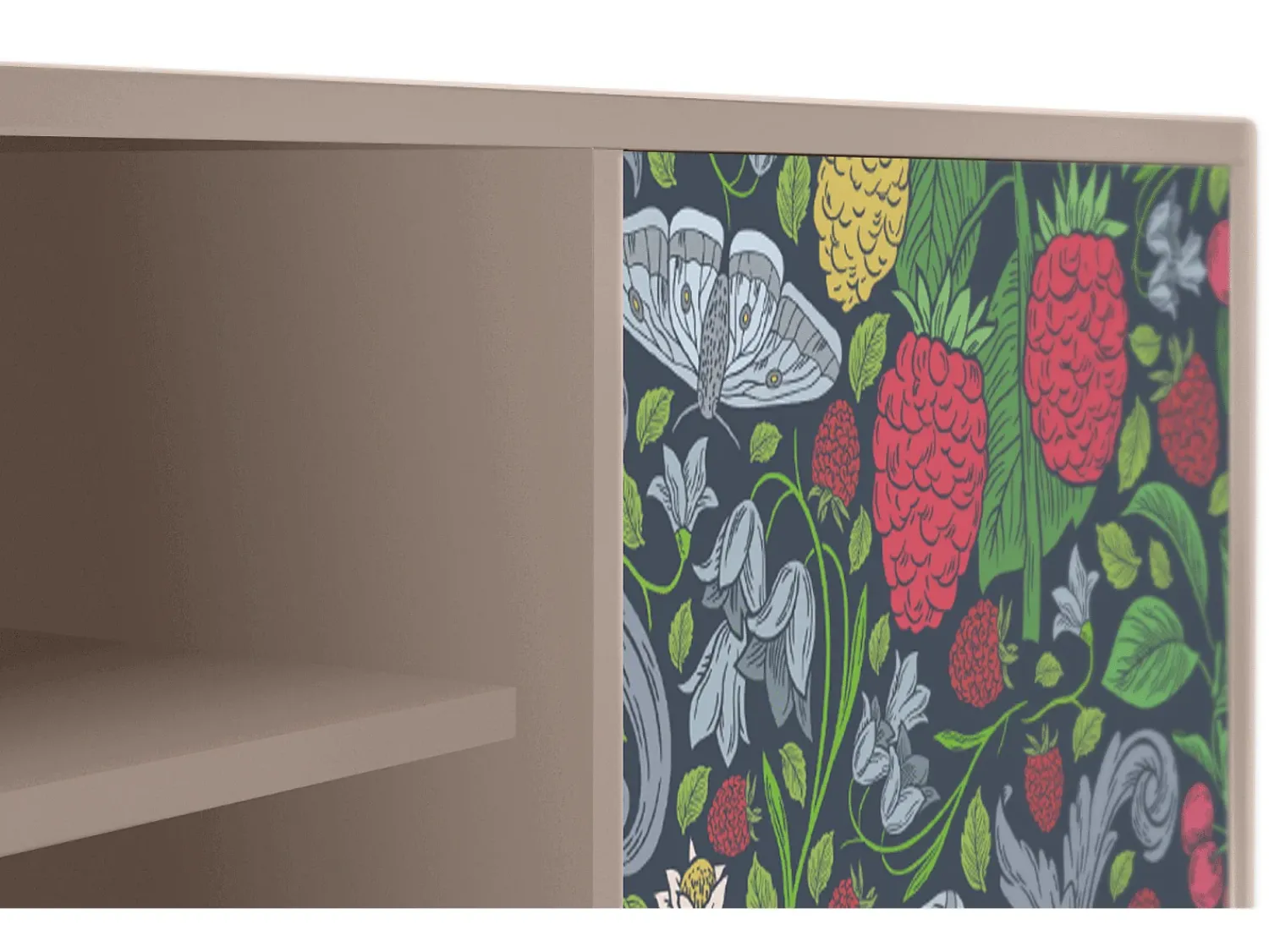 Sale Mueble de TV - 170х69х48 cm - T2 - Summer Berries, Latte Bege